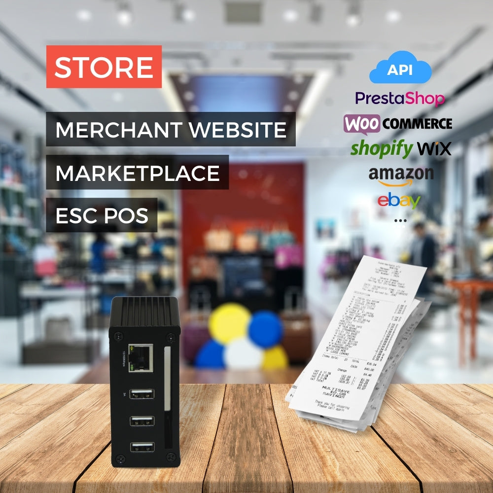 Cloud API USB Ethernet Printer Adapter