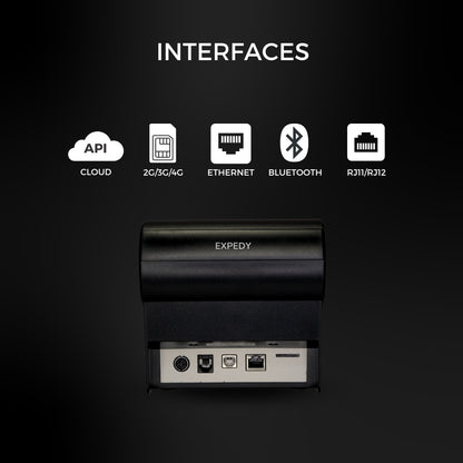 Cloud printer API Ethernet and SIM 4G