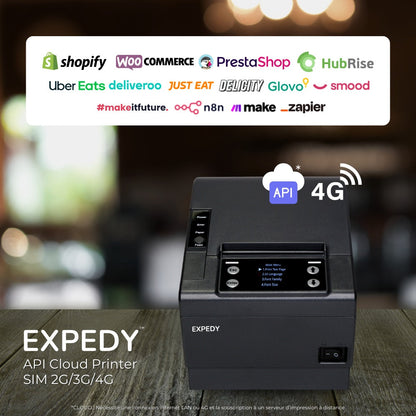 Connecteurs et plugins compatibles avec l'imprimante Expedy
