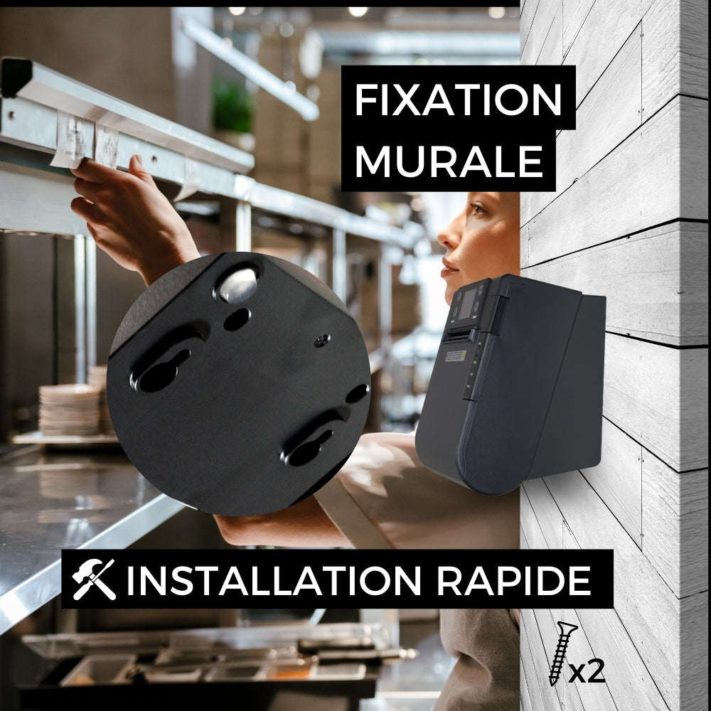 Support mural pour l'imprimante ticket Expedy